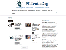 Tablet Screenshot of 911truth.org